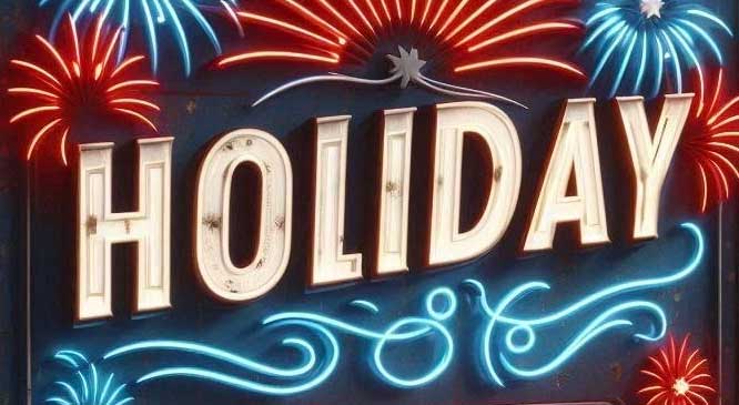 2024 Holiday Schedule