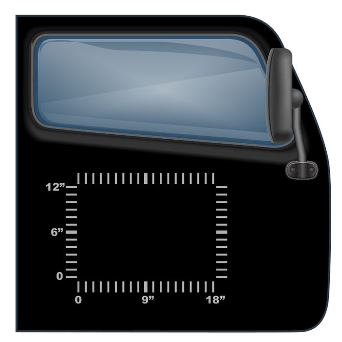 US DOT Sticker for Semis and Trucks - 18"x12" - 3 Lines of Text | Design and Order Online