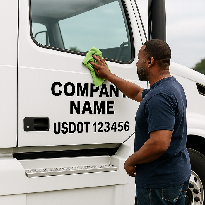 USDOT Decal Maintenance Checklist | Magnetic & Vinyl Sign Care Tips
