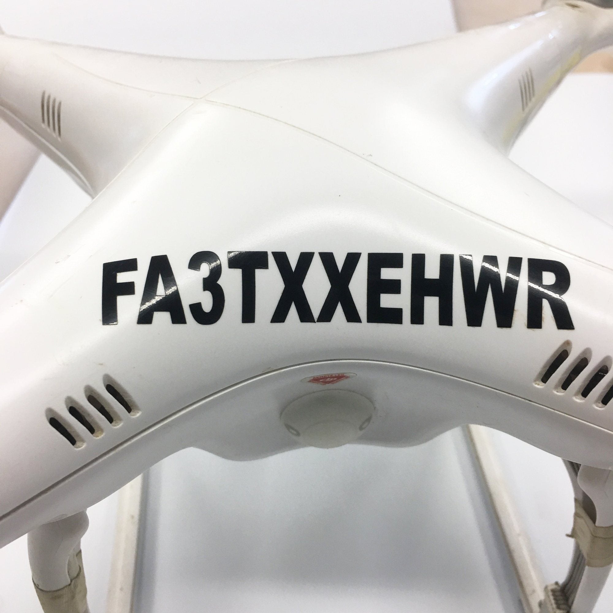 Drone Registration Number Stickers for FAA Compliance