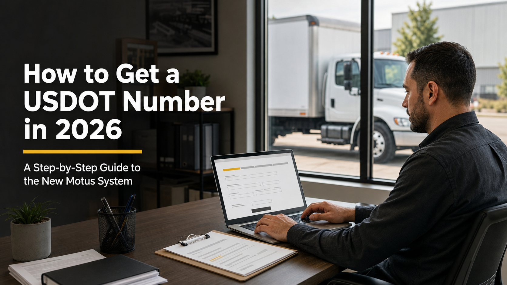 How to Get a USDOT Number in 2026: Using FMCSA's Motus Registration System Guide