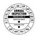 Annual Inspection Punch Decal – Month & Year FMCSR §396.17 Inspection Sticker
