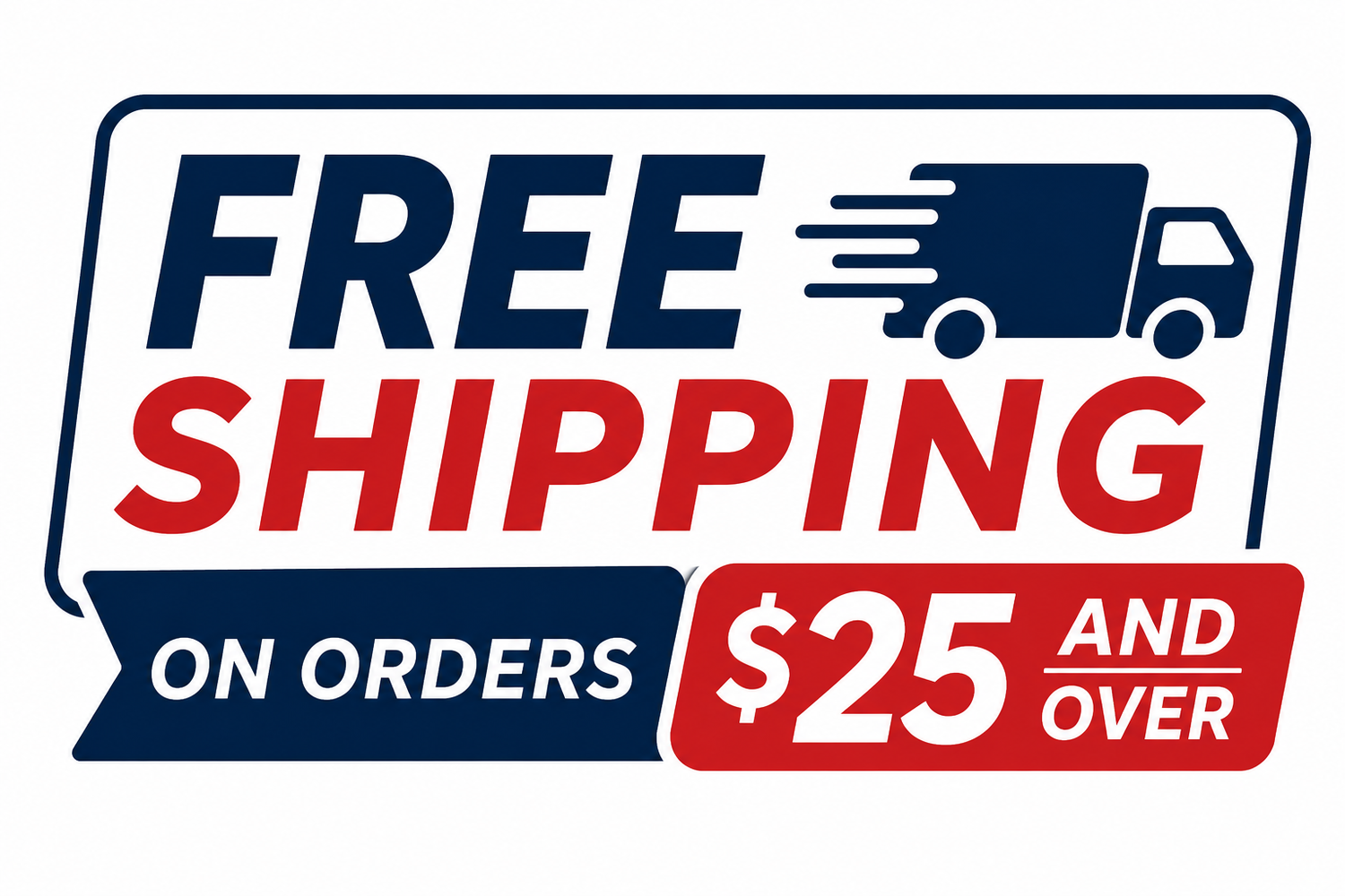 FAST AND FREE SHIPPING