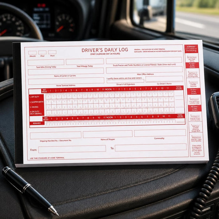 USDOT New Truck Package – Essential 2-Line Decals & Driver Supplies