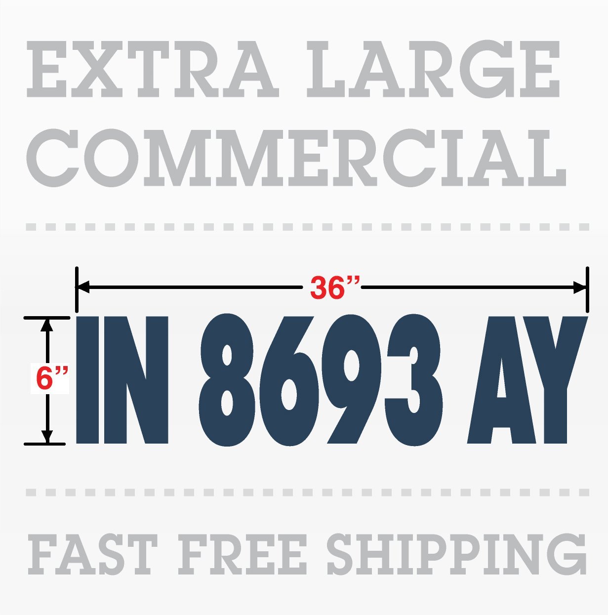 Commercial Boat Hull ID Number Decals