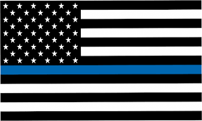 Thin Blue Line Flag Magnet| Police Support Magnet | Back the Blue