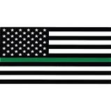 Armed Forces Support Flag Decal | Military Support Flag Sticker | Conservation Officer Support Flag